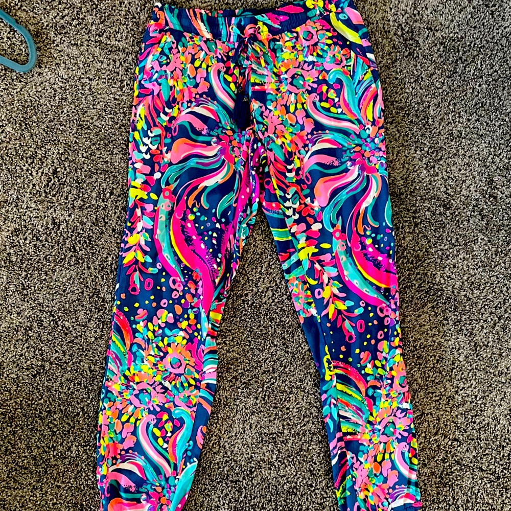Lilly Pulitzer Colorful XS Jogger Pants